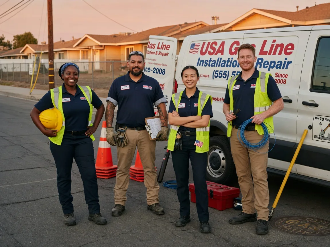 Gas Line Installation company in Zeeland, ND